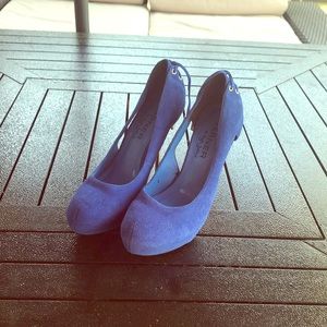 Blue Sergio Zelcer heels
